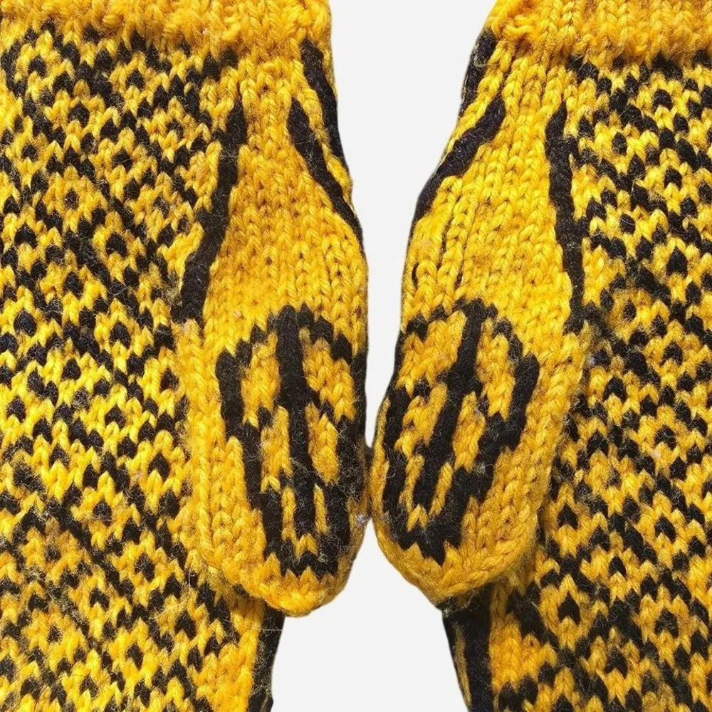 Vintage knit gloves (acc2)